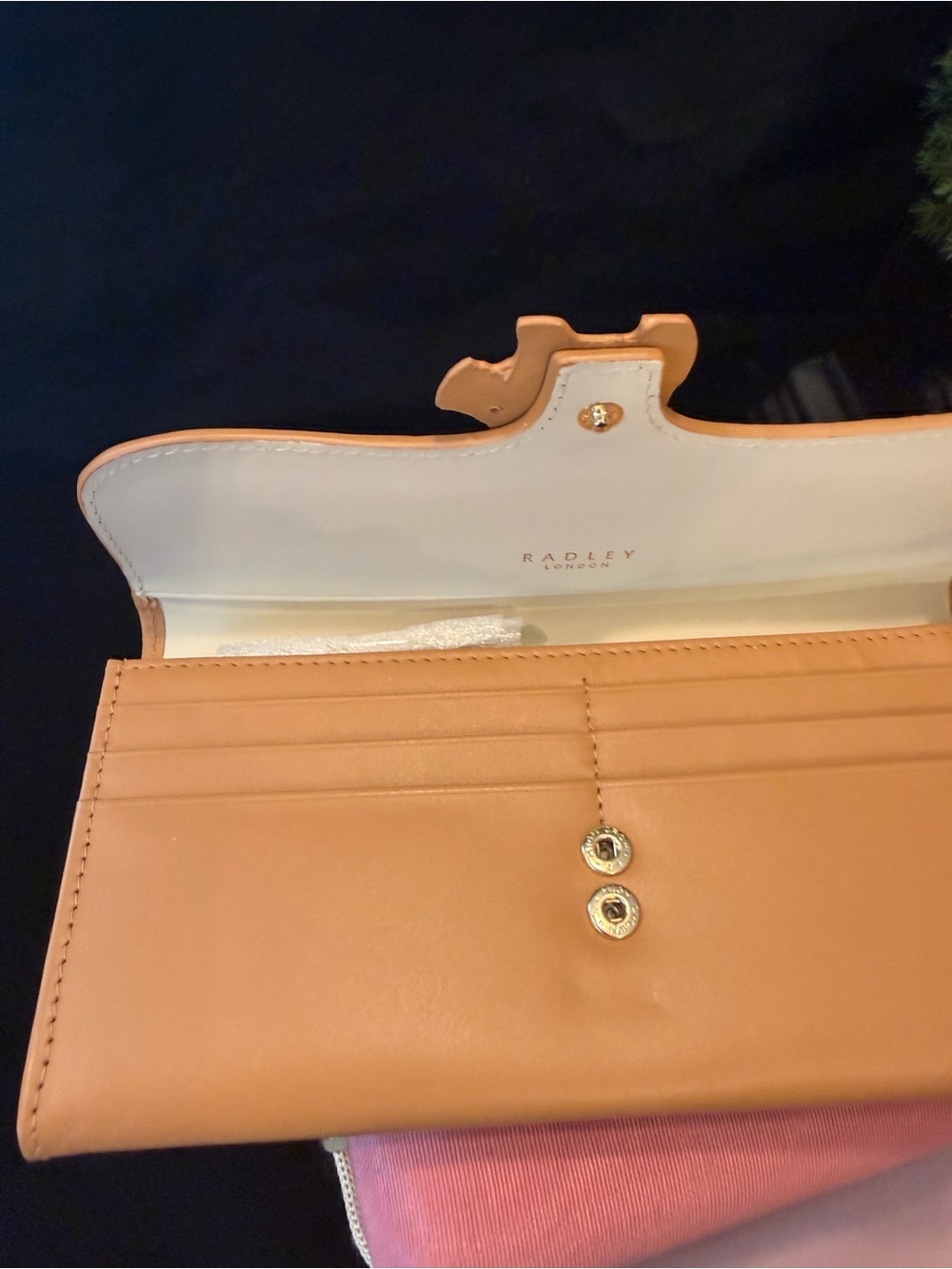 NWT Radley London Genuine Leather Long Wallet - Picture 6 of 7